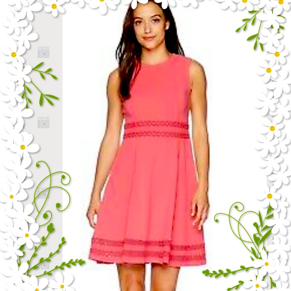 Calvin Klein - Pink Coral sleeveless dress